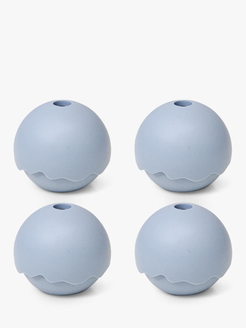 Uberstar silicone ice sphere moulds blue pack of 4 (British brand)