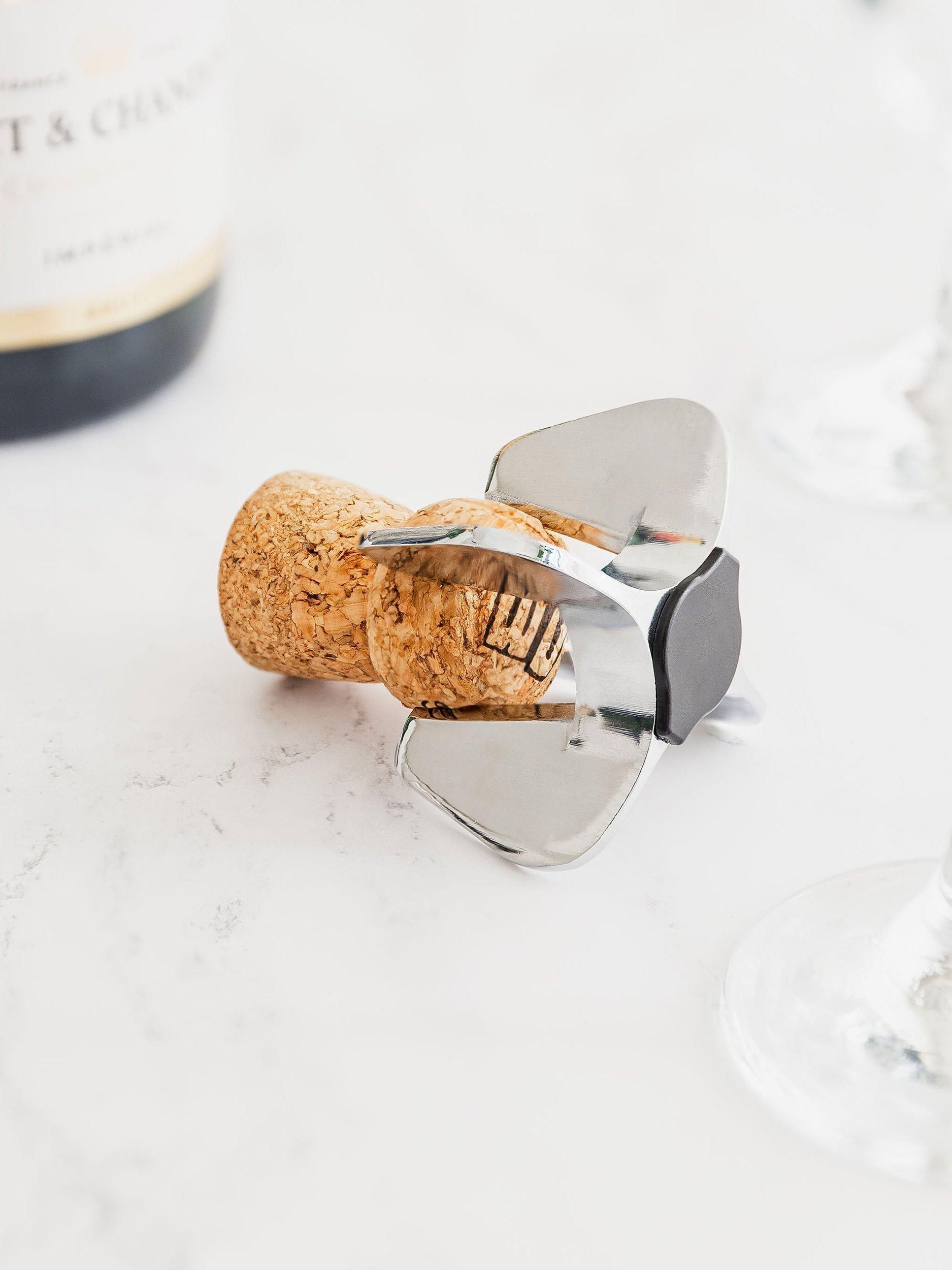 Uberstar Champagne and Prosecco Star bottle opener, imported from the UK