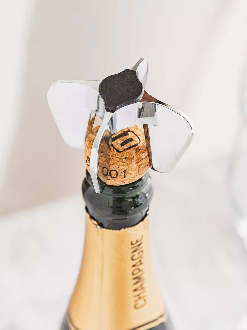 Uberstar Champagne and Prosecco Star bottle opener, imported from the UK