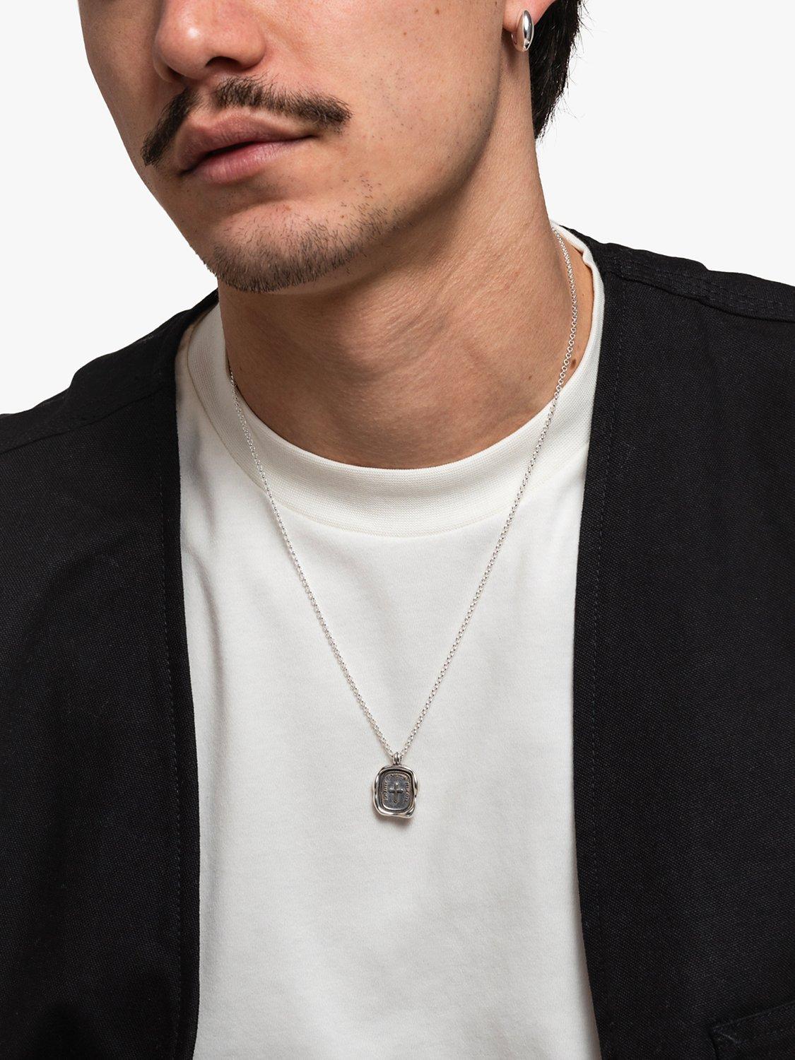 Dower & Hall sterling silver pendant necklace 55cm - British product