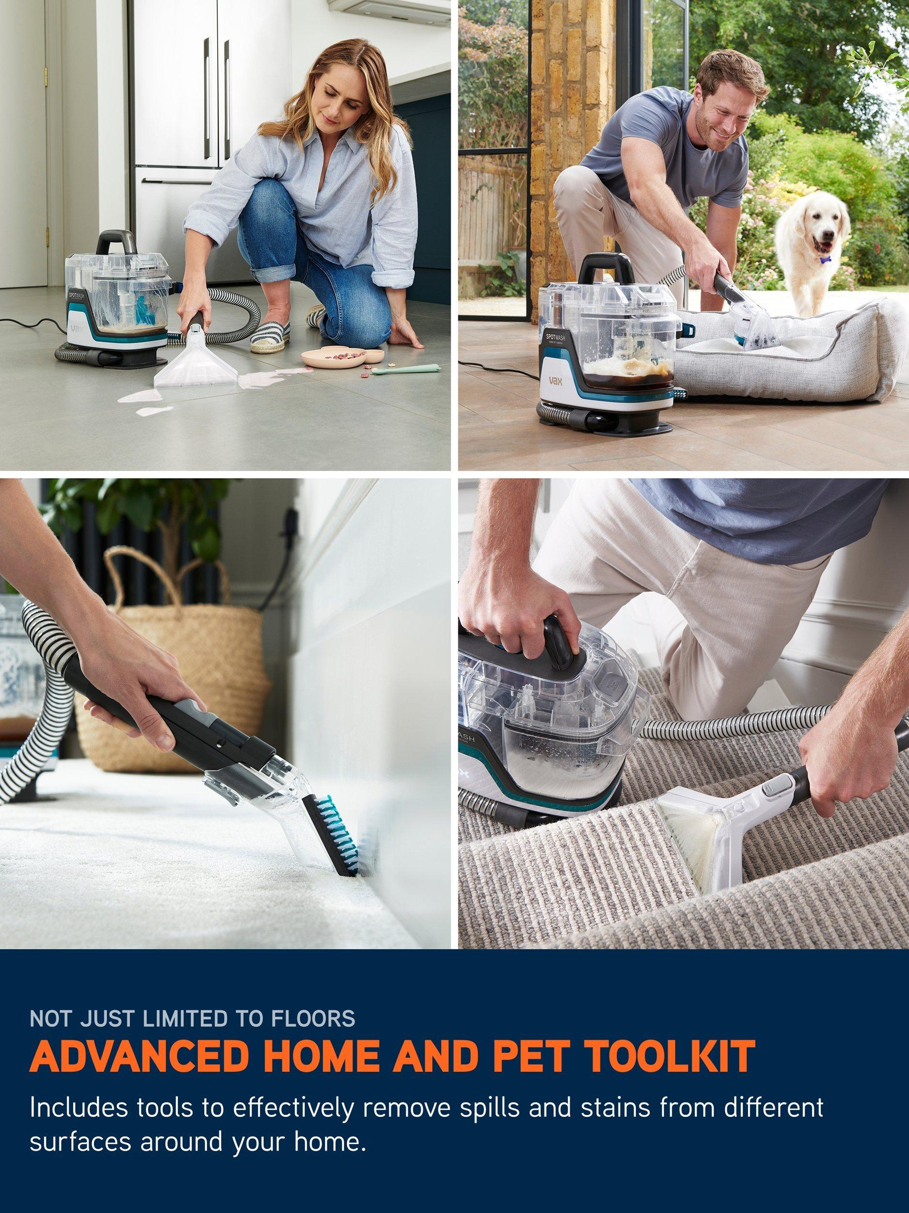 Vax SpotWash Home Pet-Design carpet cleaner compact (British brand)