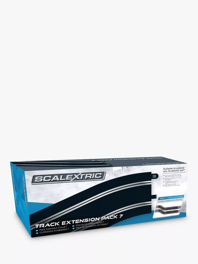 John Lewis Scalextric Track Racing Curve Extension Pack 7 Slot Car Track Extension- Buy online at McGrocer