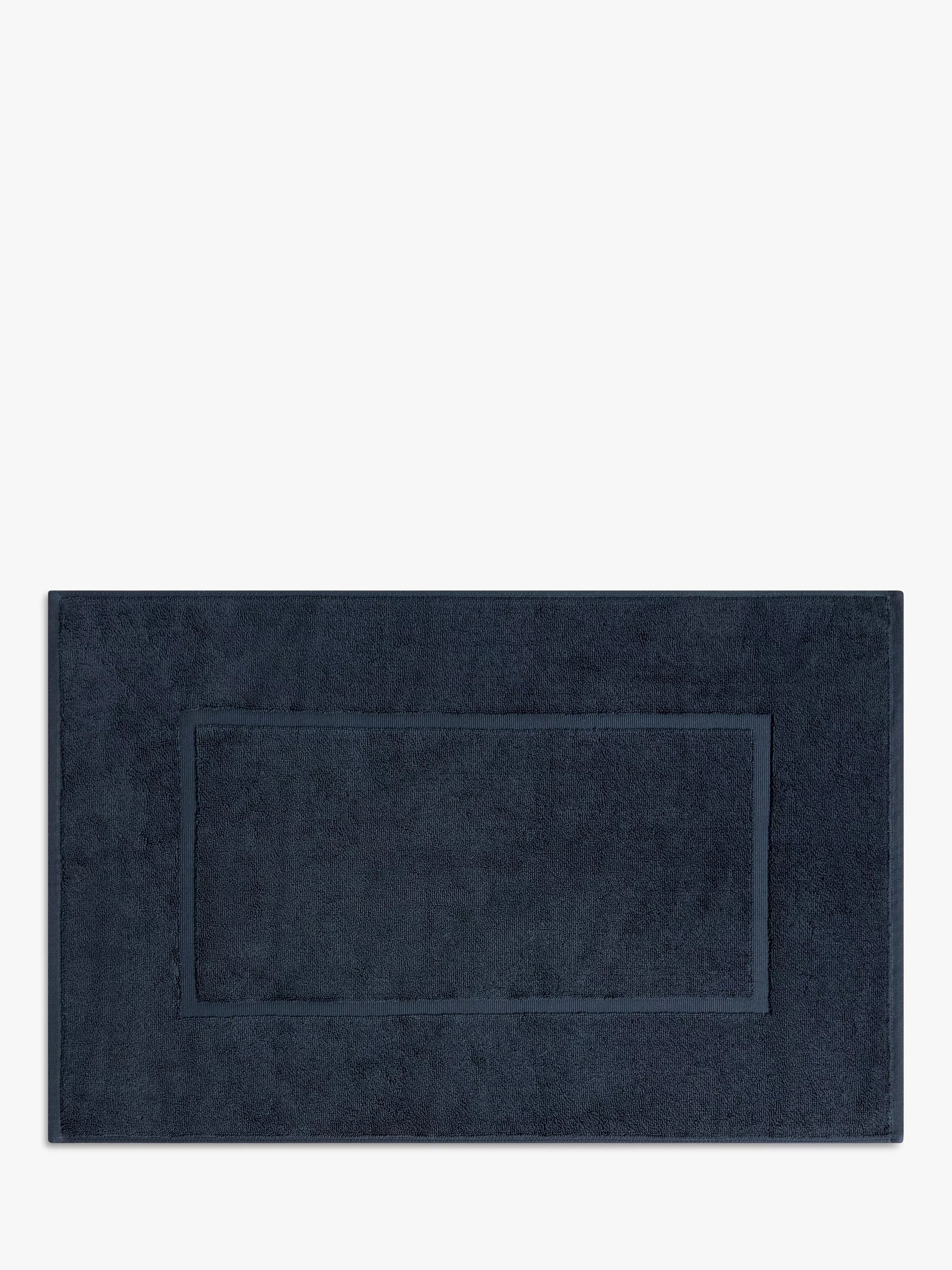John Lewis Egyptian Cotton Bath Mat, Midnight