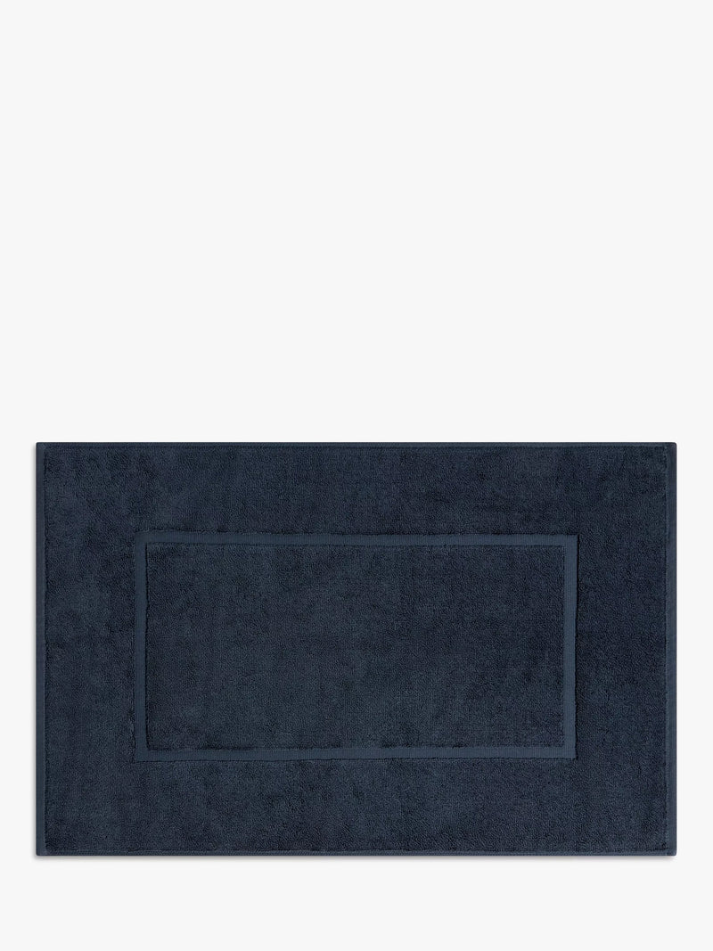 John Lewis Egyptian Cotton Bath Mat, Midnight