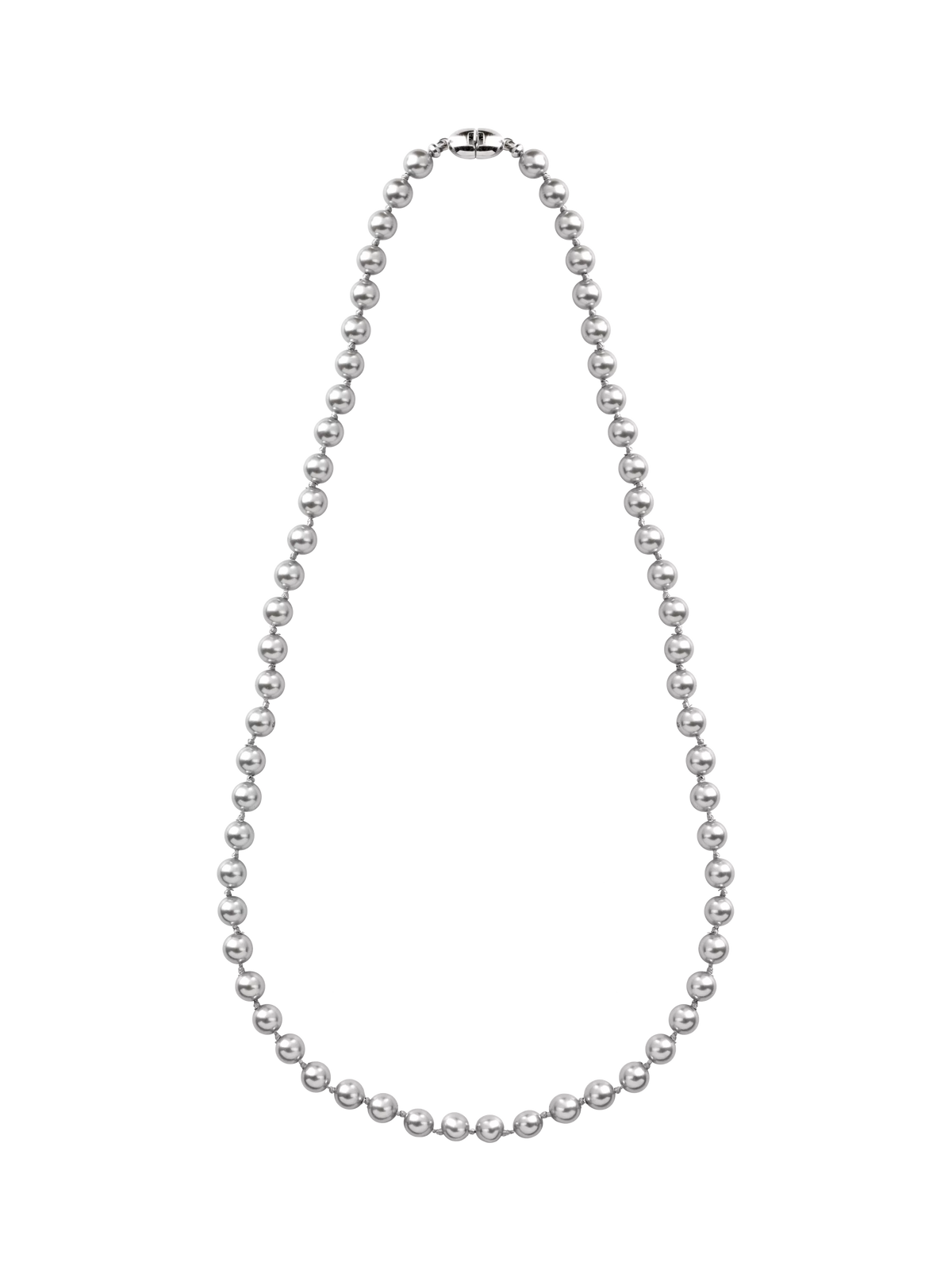 Eclectica Monet Perlenkette aus Kunstperlen, 1980er Jahre, importiert aus Großbritannien