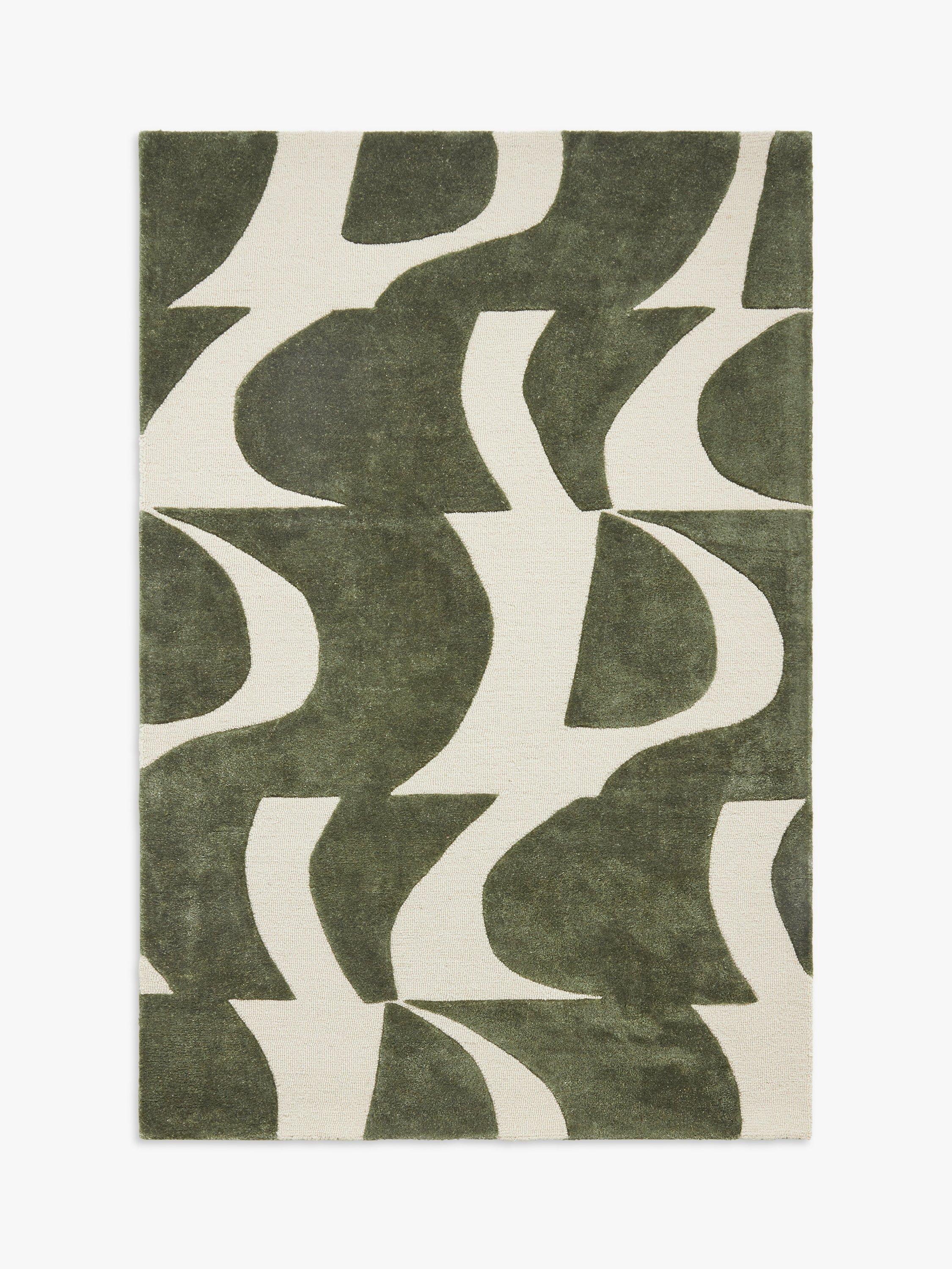 John Lewis Area Rug Green 180x120cm, UK version