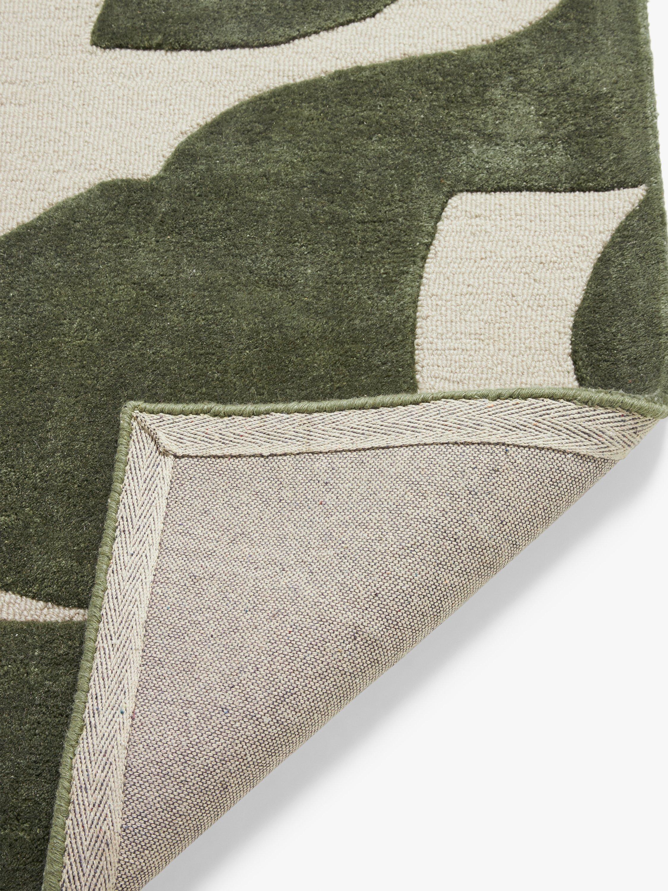 John Lewis Area Rug Green 180x120cm, UK version