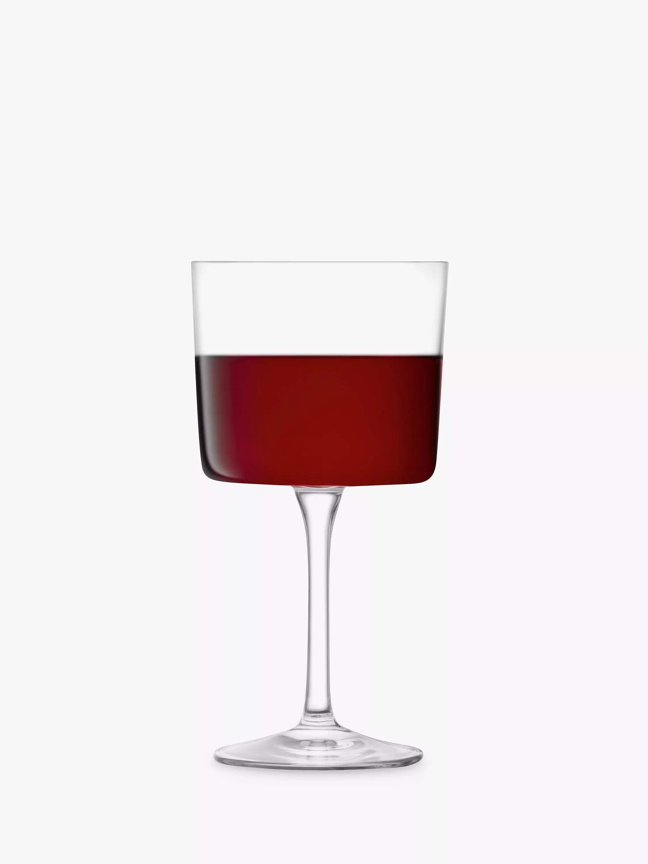 LSA International Gio wine glasses clear set of 4 250ml, imported from the UK