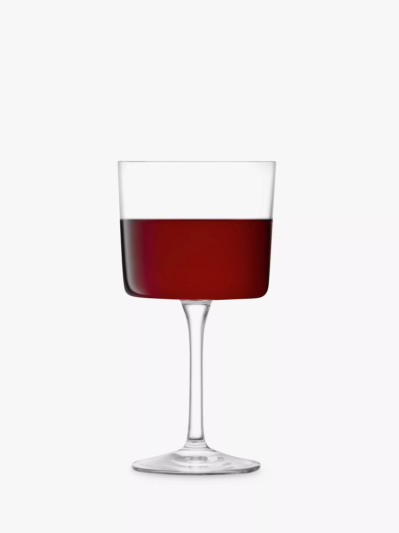 LSA International Gio wine glasses clear set of 4 250ml, imported from the UK
