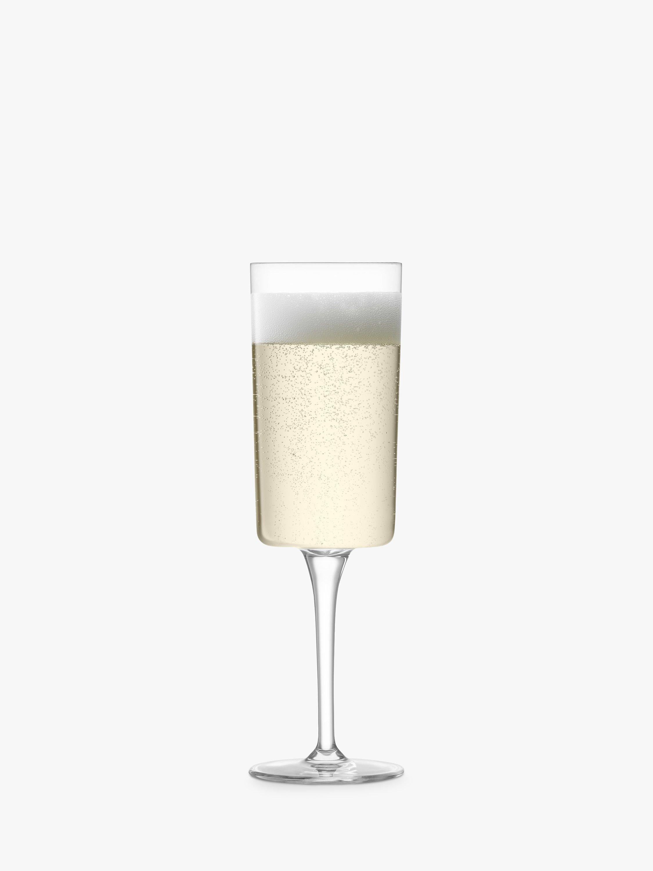 LSA International Gio champagneglass sett av 4 210ml, UK-versjon