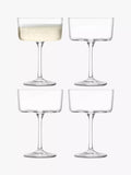 LSA International cocktail saucer set of 4 230ml (British brand)
