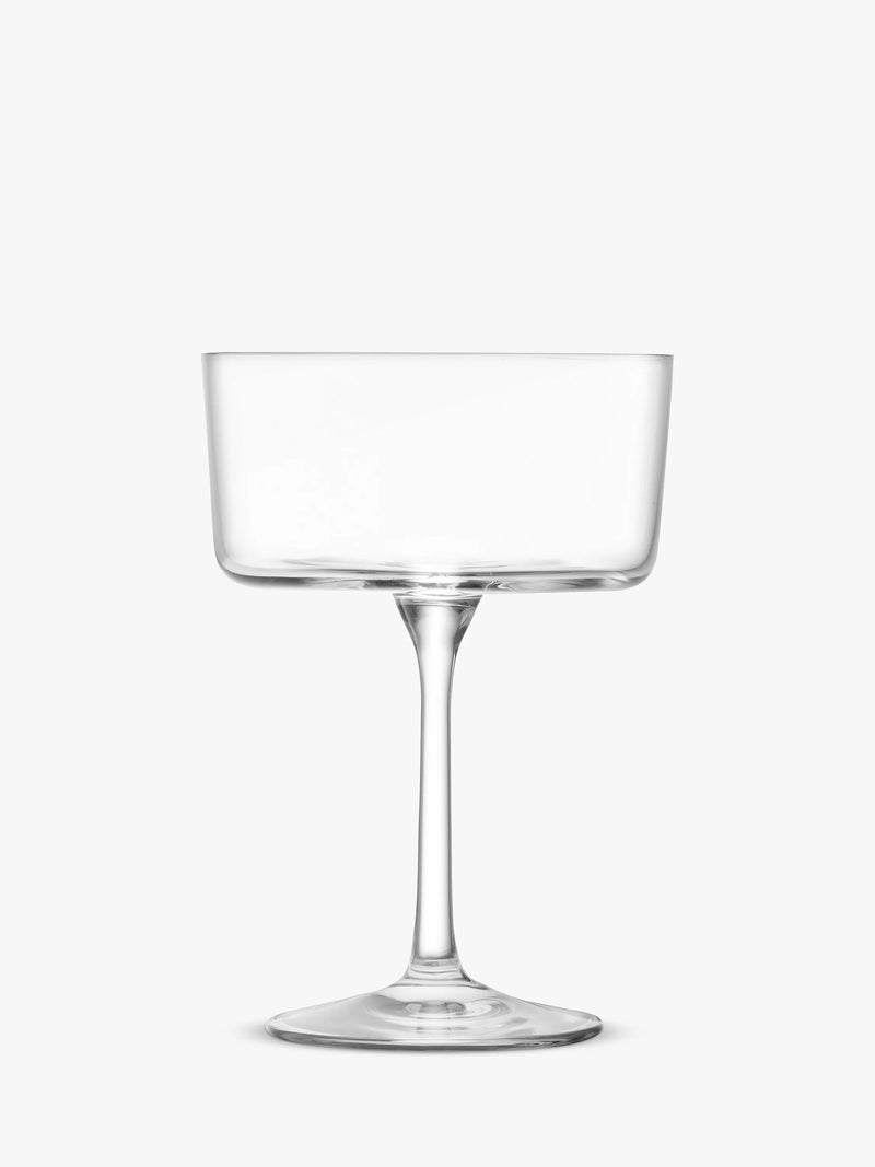 LSA International cocktail saucer set of 4 230ml (British brand)