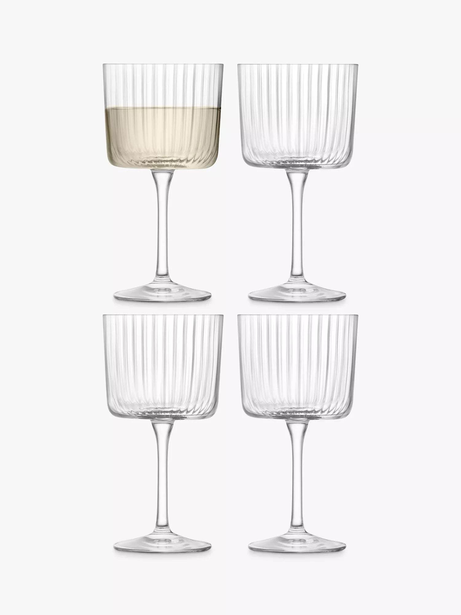 LSA International Gio wine glasses set of 4 250ml, imported from the UK