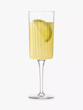 LSA International Gio Line champagne flute set 210ml (British brand)