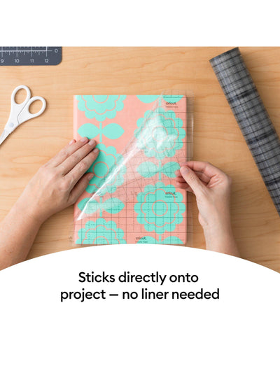 John Lewis Cricut Linerless Transfer Tape Clear L22.8m Roll- Buy online at McGrocer