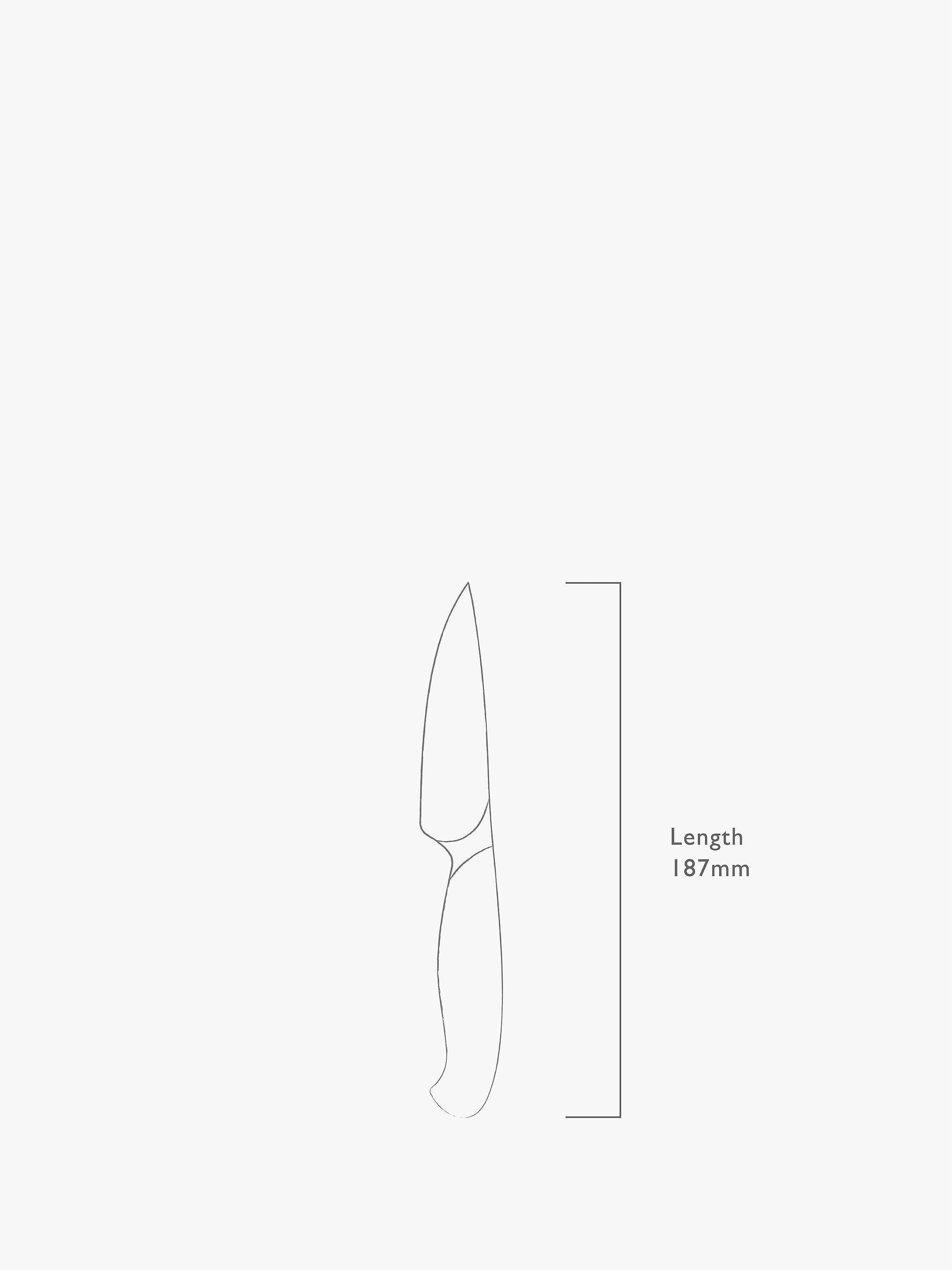 Robert Welch paring knife 9cm stainless steel - British product