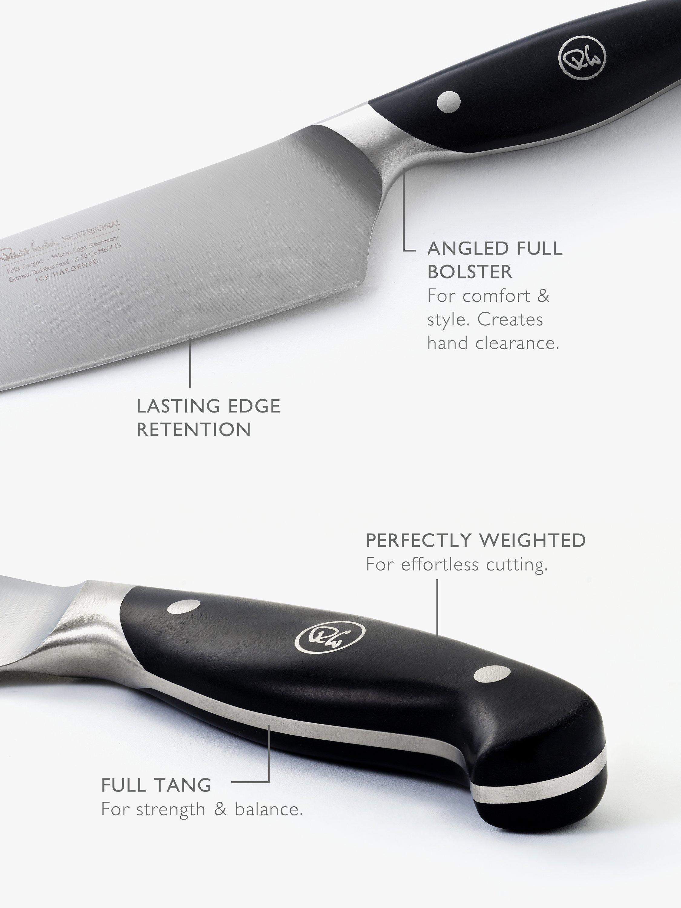 Robert Welch utility knife 14cm stainless steel - British product