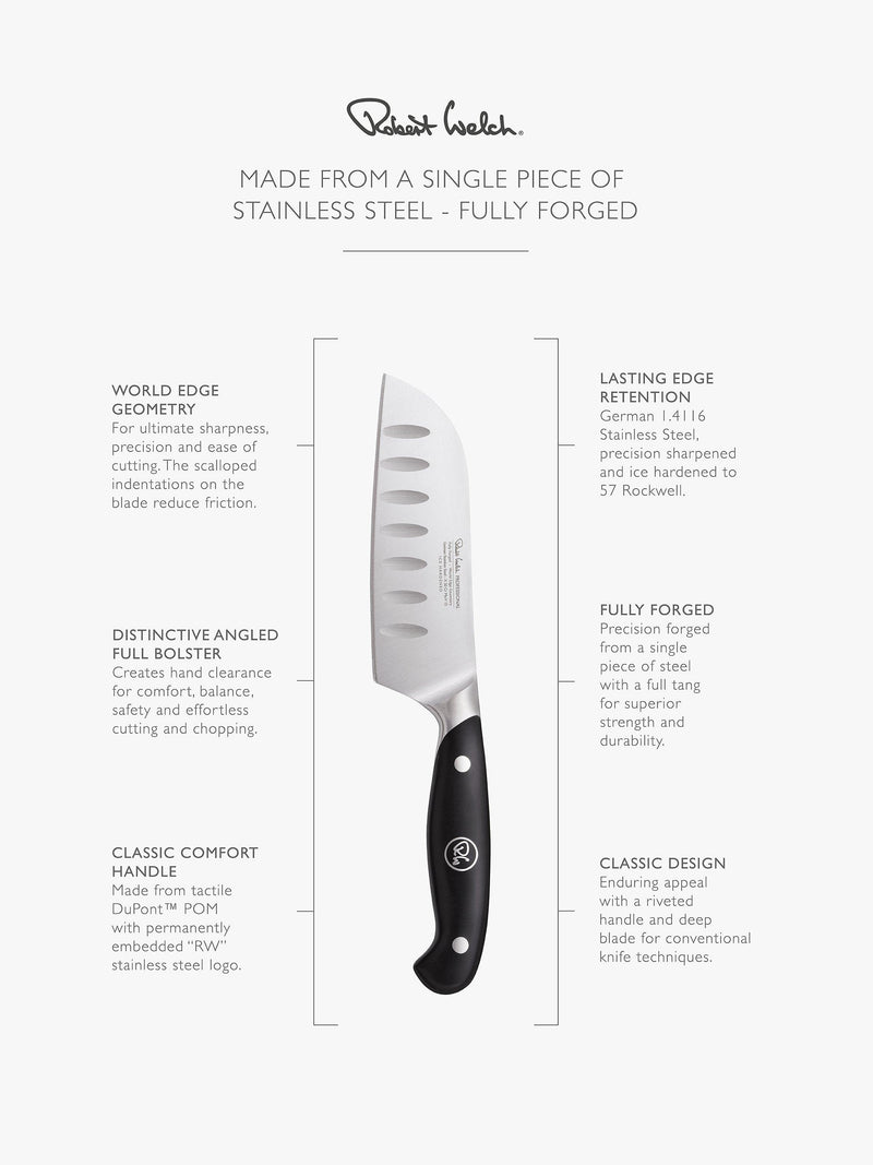 Robert Welch Santoku Knife 12cm - British product