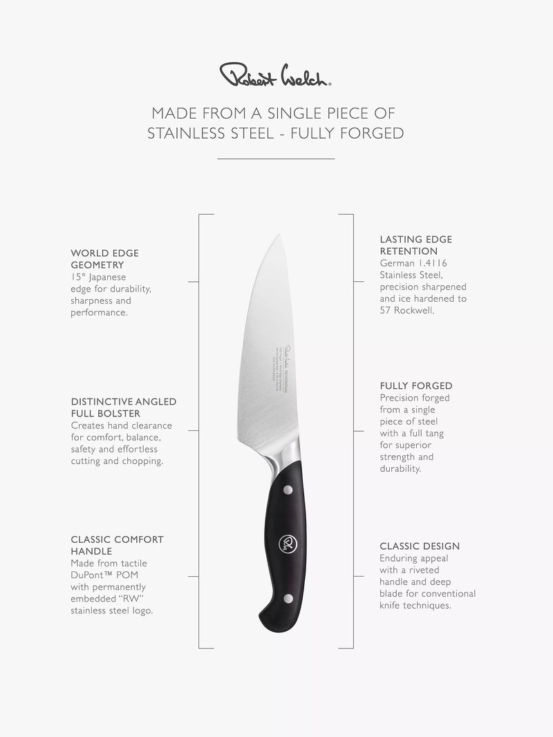 Robert Welch Professional Cook's Knife 15cm (British brand)