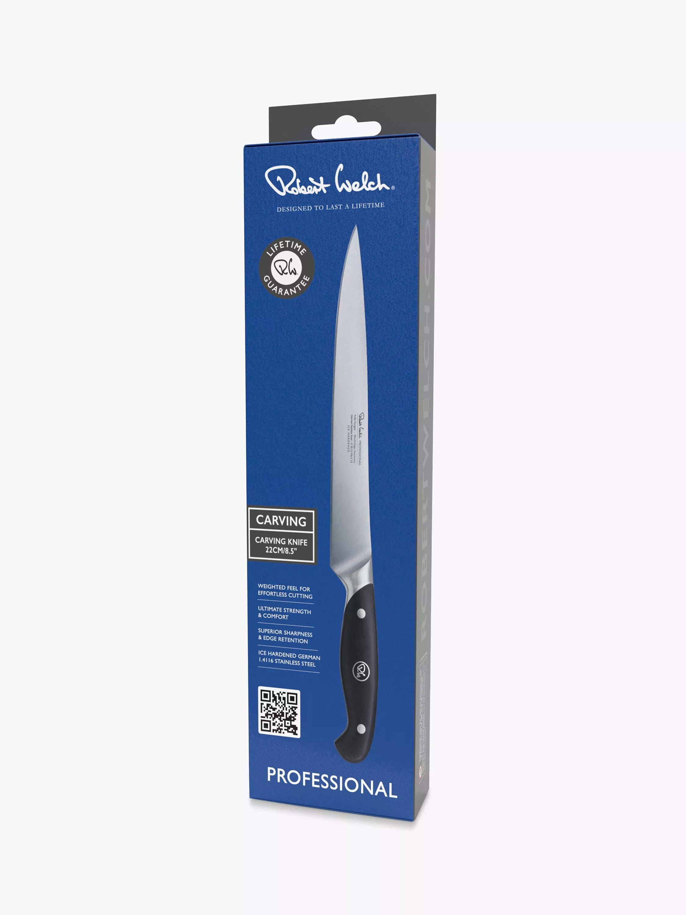 Robert Welch Professional carving knife 22cm, imported from the UK