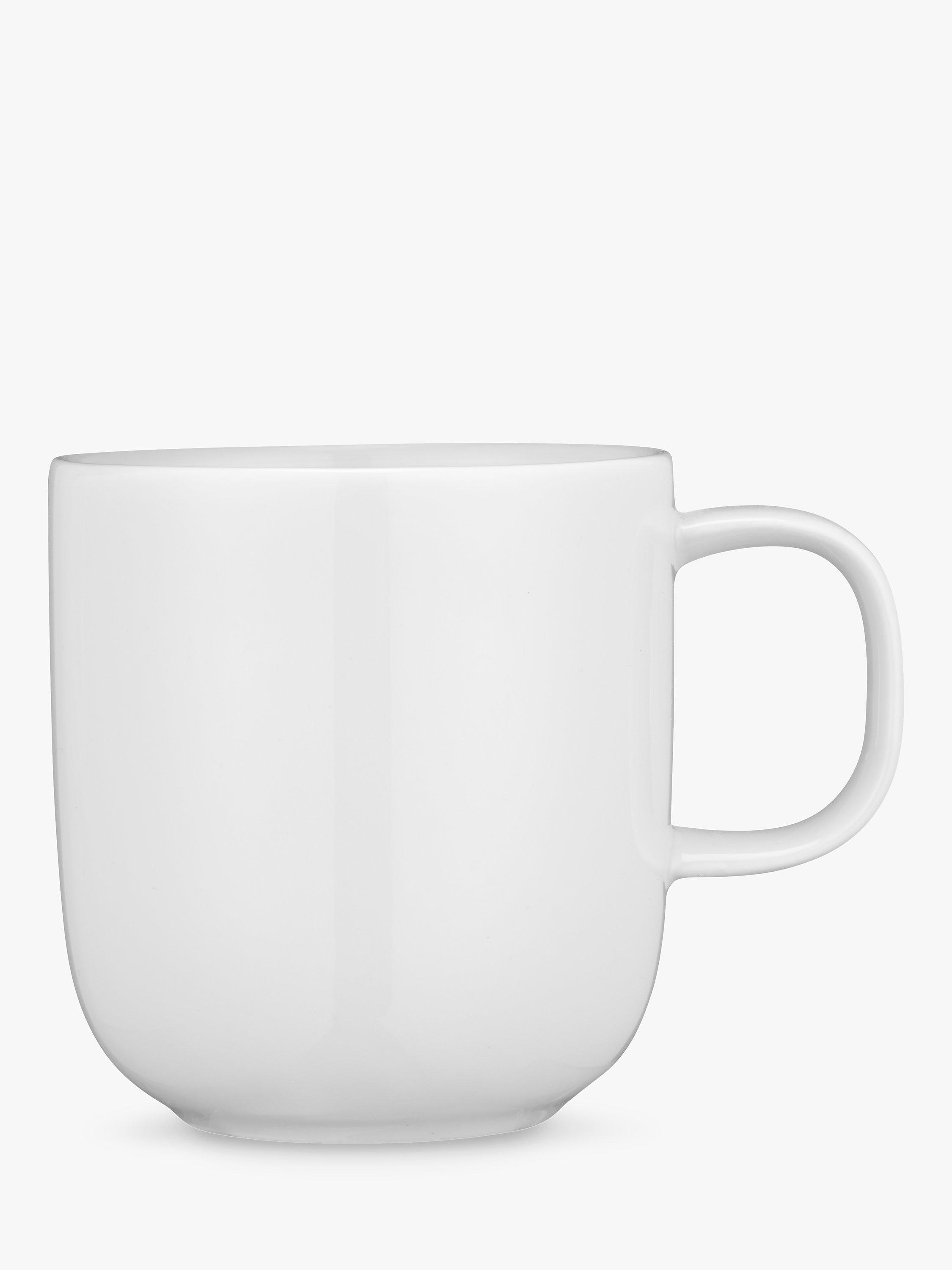John Lewis porcelain mugs set of 4 320ml - British product