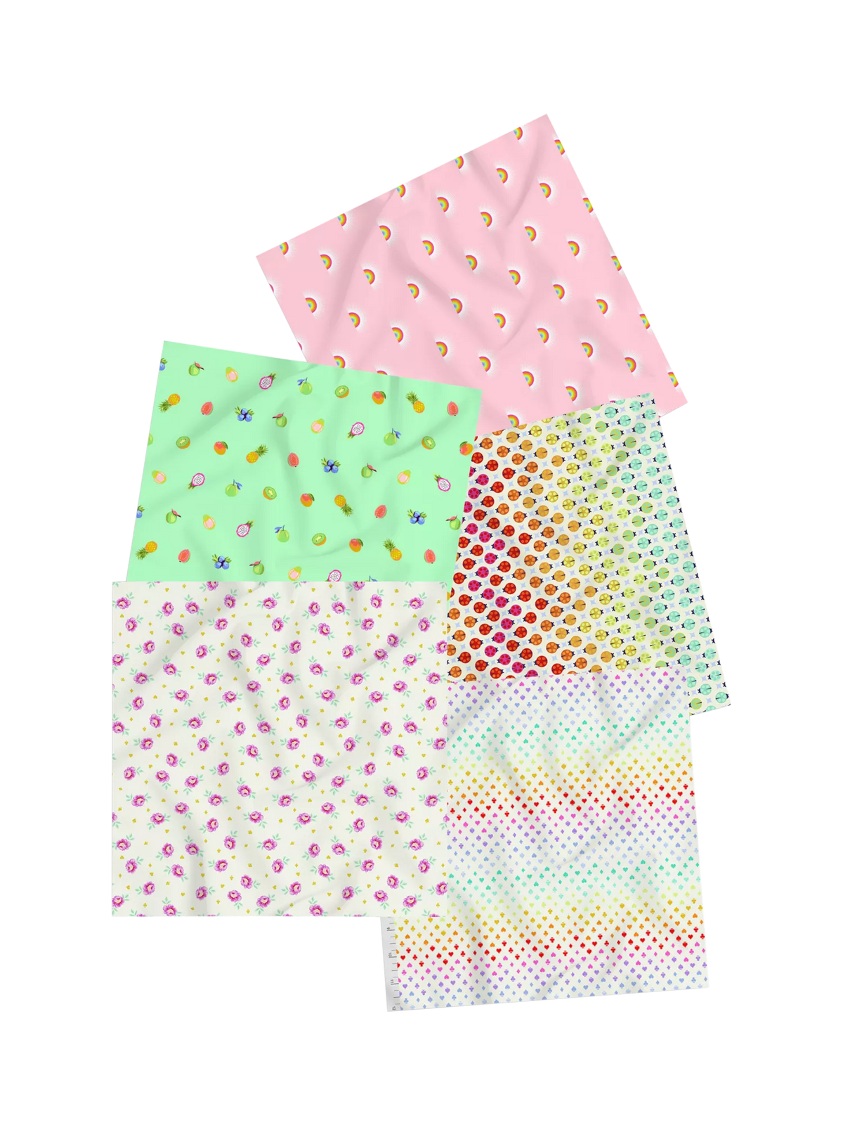 FreeSpirit Tula Pink fat quarter fabrics, imported from the UK