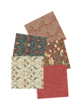 Morris & Co fat quarters pack of 5 45x55cm - British product