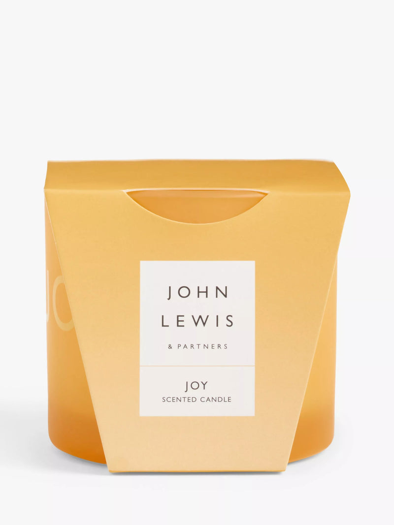 John Lewis Joy scented candle 115g, UK version