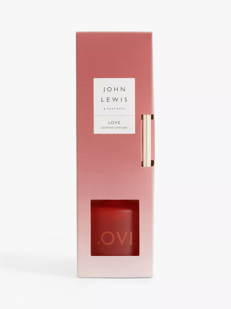 John Lewis Sentiments Love reed diffuser 100ml, UK version