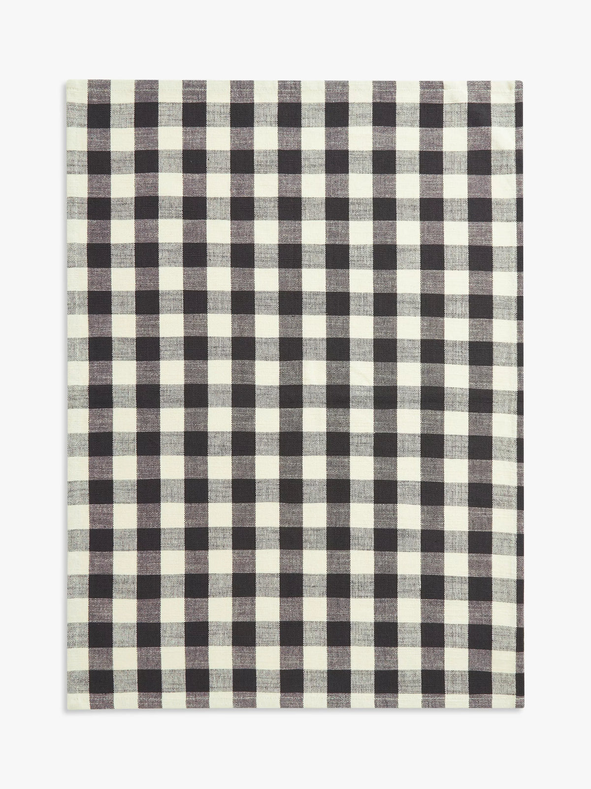 John Lewis gingham cotton tea towel 30x35cm, imported from the UK