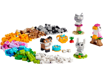 Lego LEGO Classic Creative Pet Building Kit Ages 5+ 450 Pieces- Buy online at McGrocer