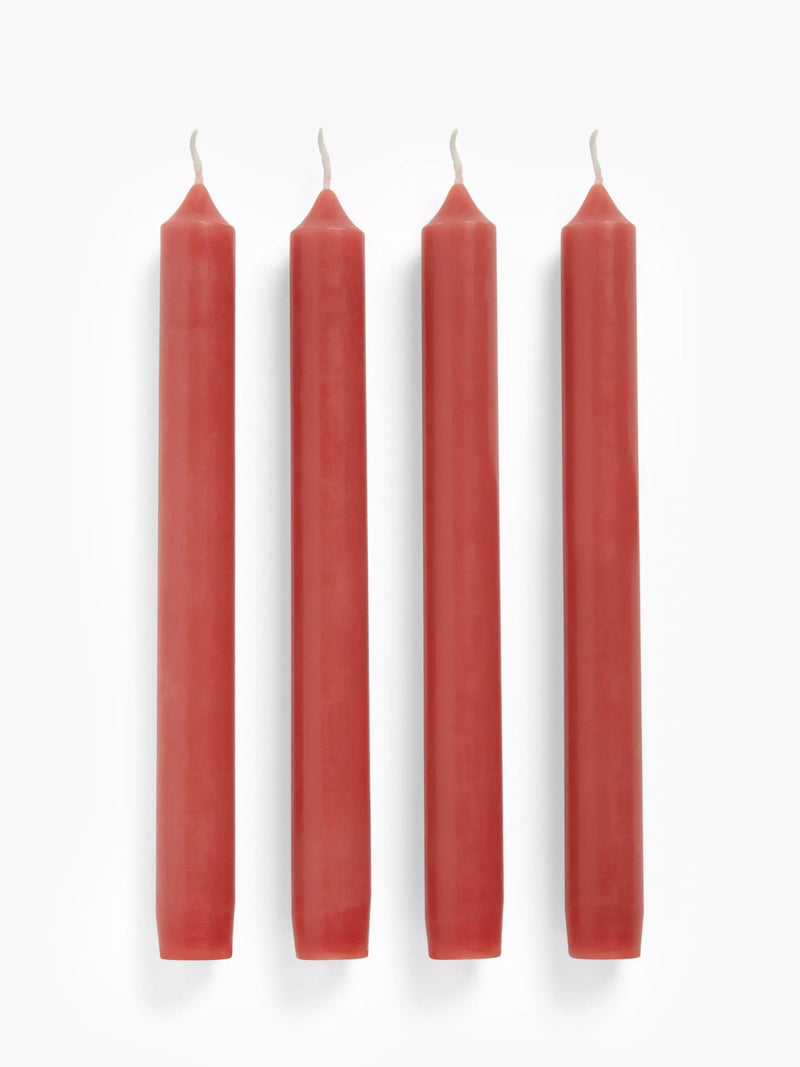 John Lewis Sentiments Love unscented dinner candles pack of 4, UK version