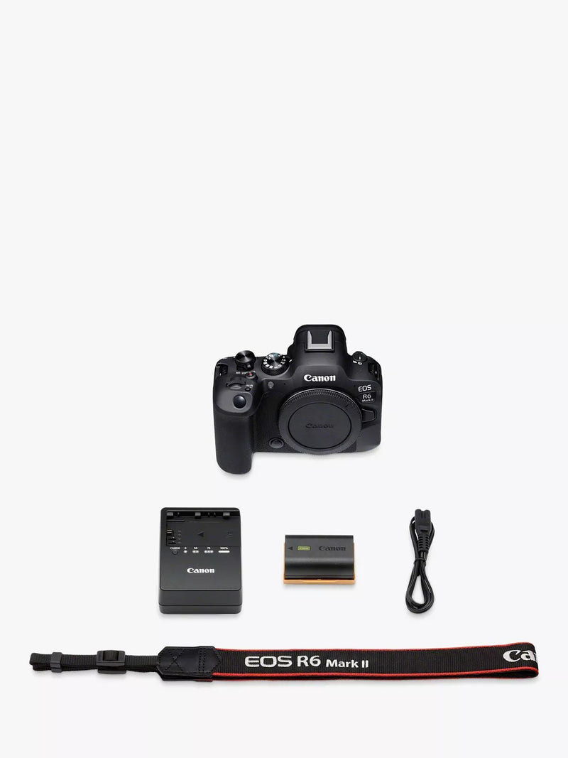 Canon EOS R6 Mark II mirrorless camera body only (British brand)