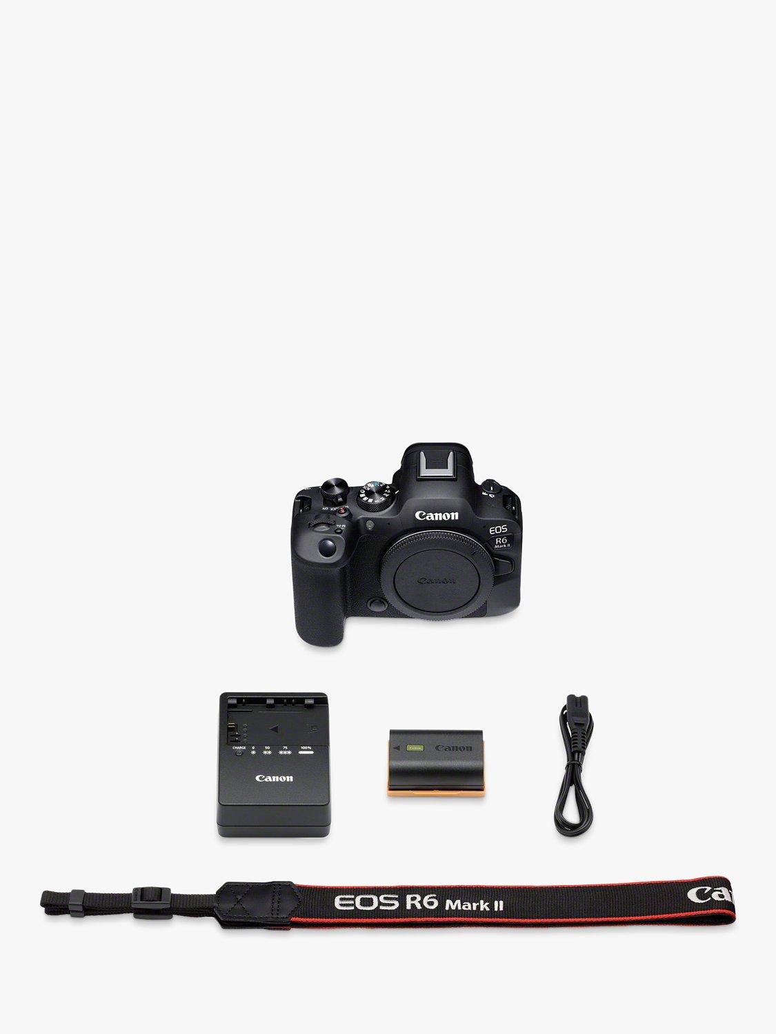 Canon EOS R6 Mark II mirrorless camera body only (British brand)