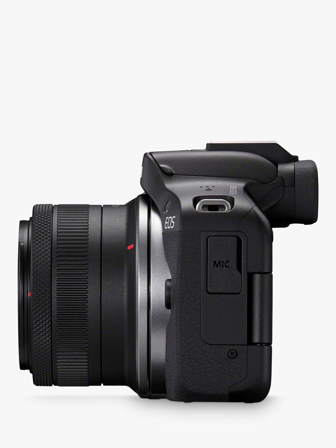 Canon EOS R50 mirrorless camera with 18-45mm lens kit - British product