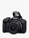 Canon EOS R50 mirrorless camera with 18-45mm lens kit - British product