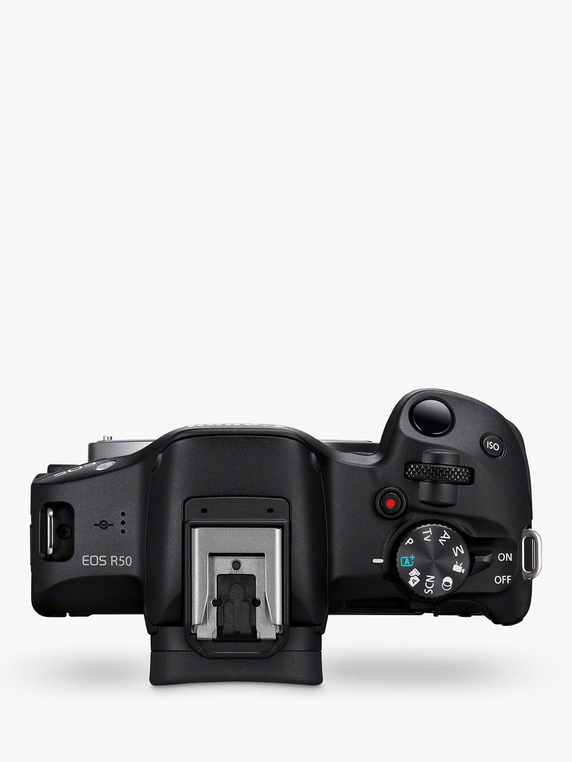 Canon EOS R50 mirrorless camera vlogger kit black - British product