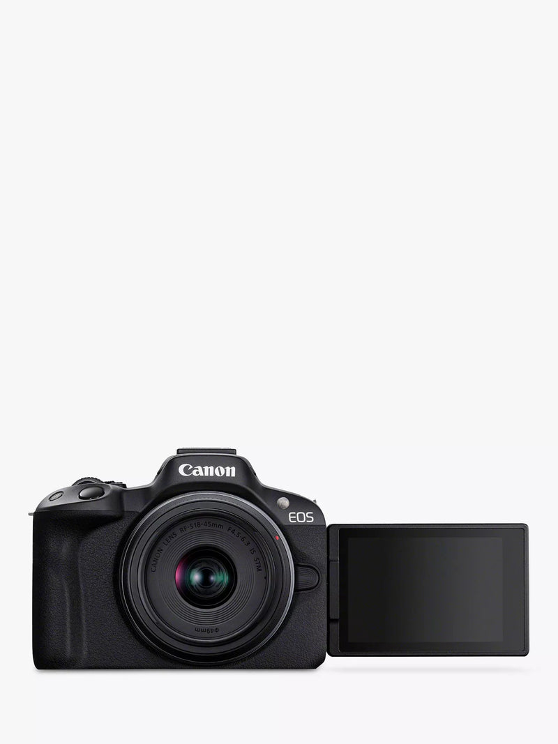 Canon EOS R50 mirrorless camera vlogger kit black - British product
