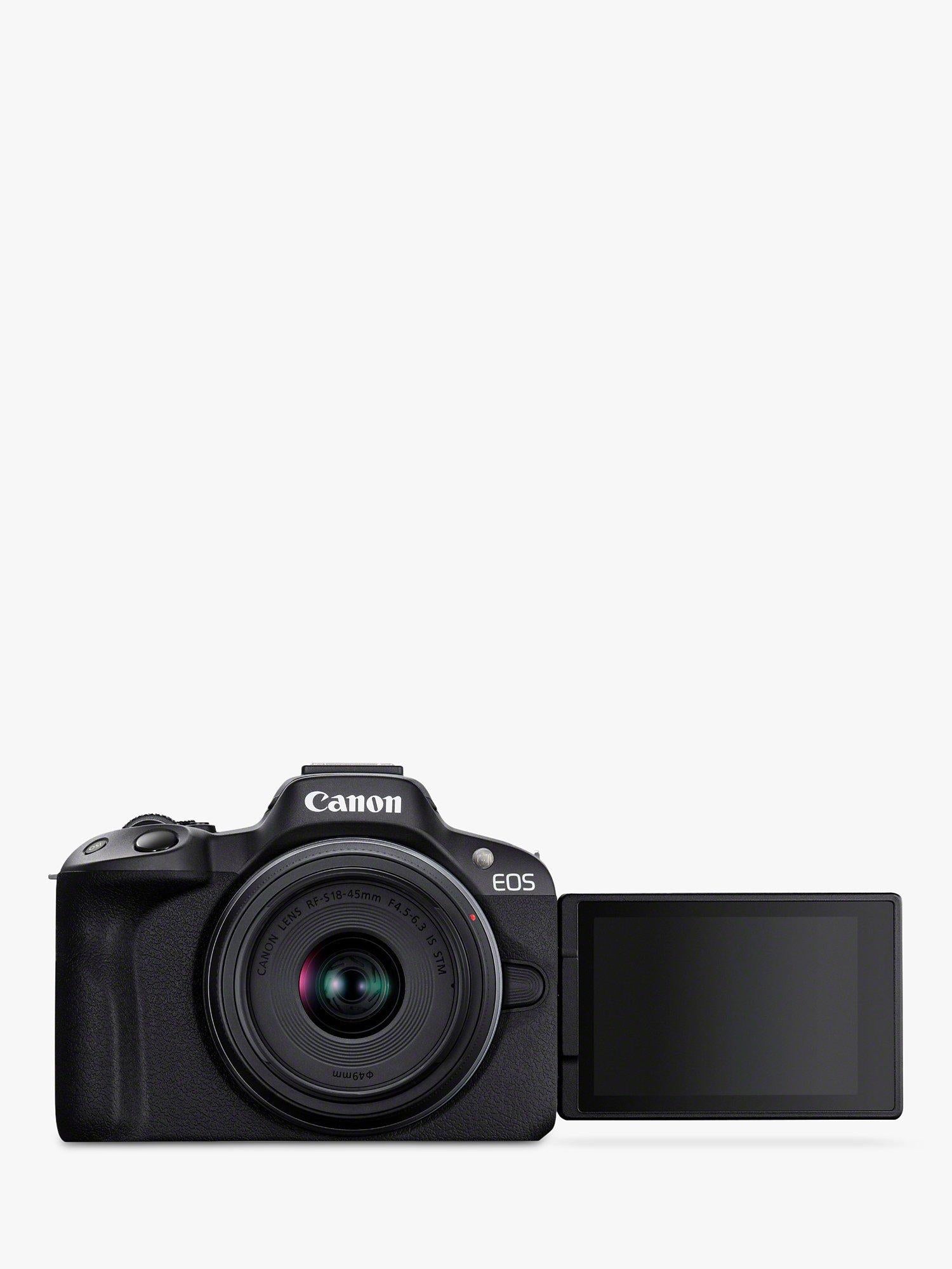 Canon EOS R50 mirrorless camera vlogger kit black - British product