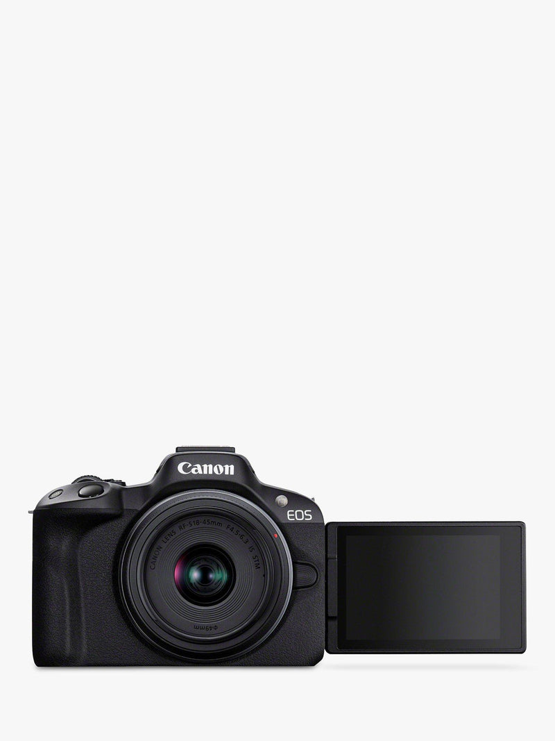 Canon EOS R50 mirrorless camera vlogger kit black - British product