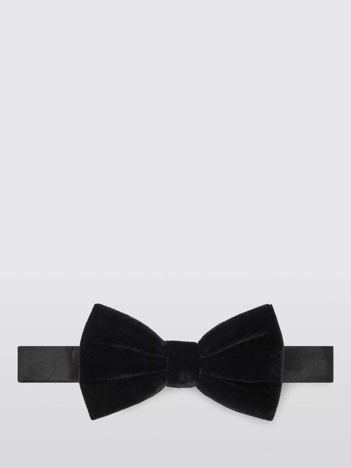 John Lewis velvet silk blend bow tie, UK version