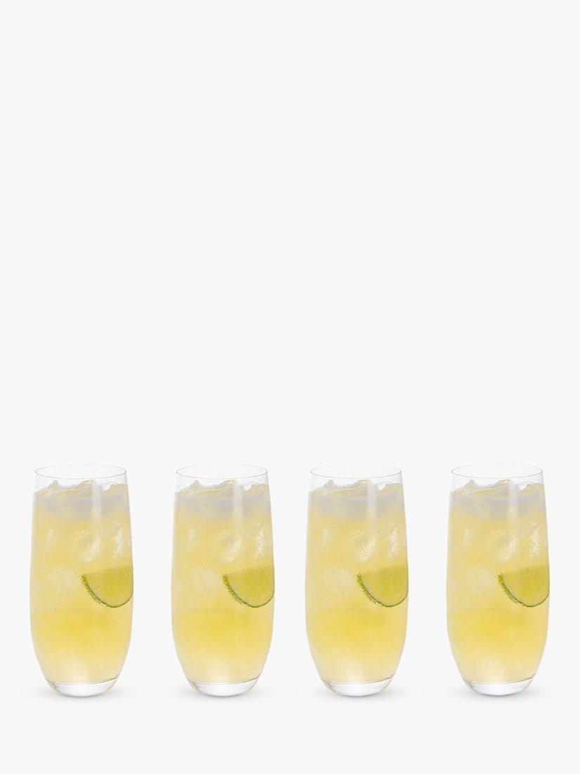 Dartington Crystal highball glasses clear set of 4 350ml - British product