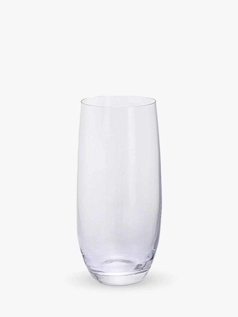 Dartington Crystal highball glasses clear set of 4 350ml - British product