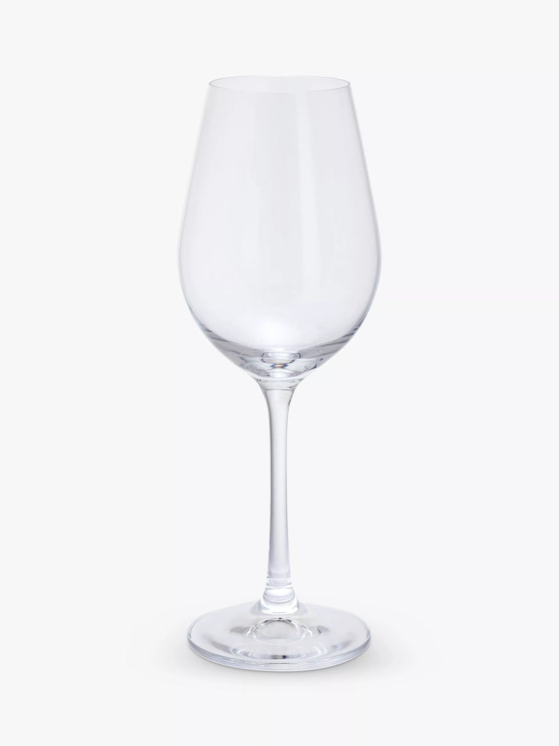 Dartington Crystal Entertain white wine glasses 250ml set of four (British brand)