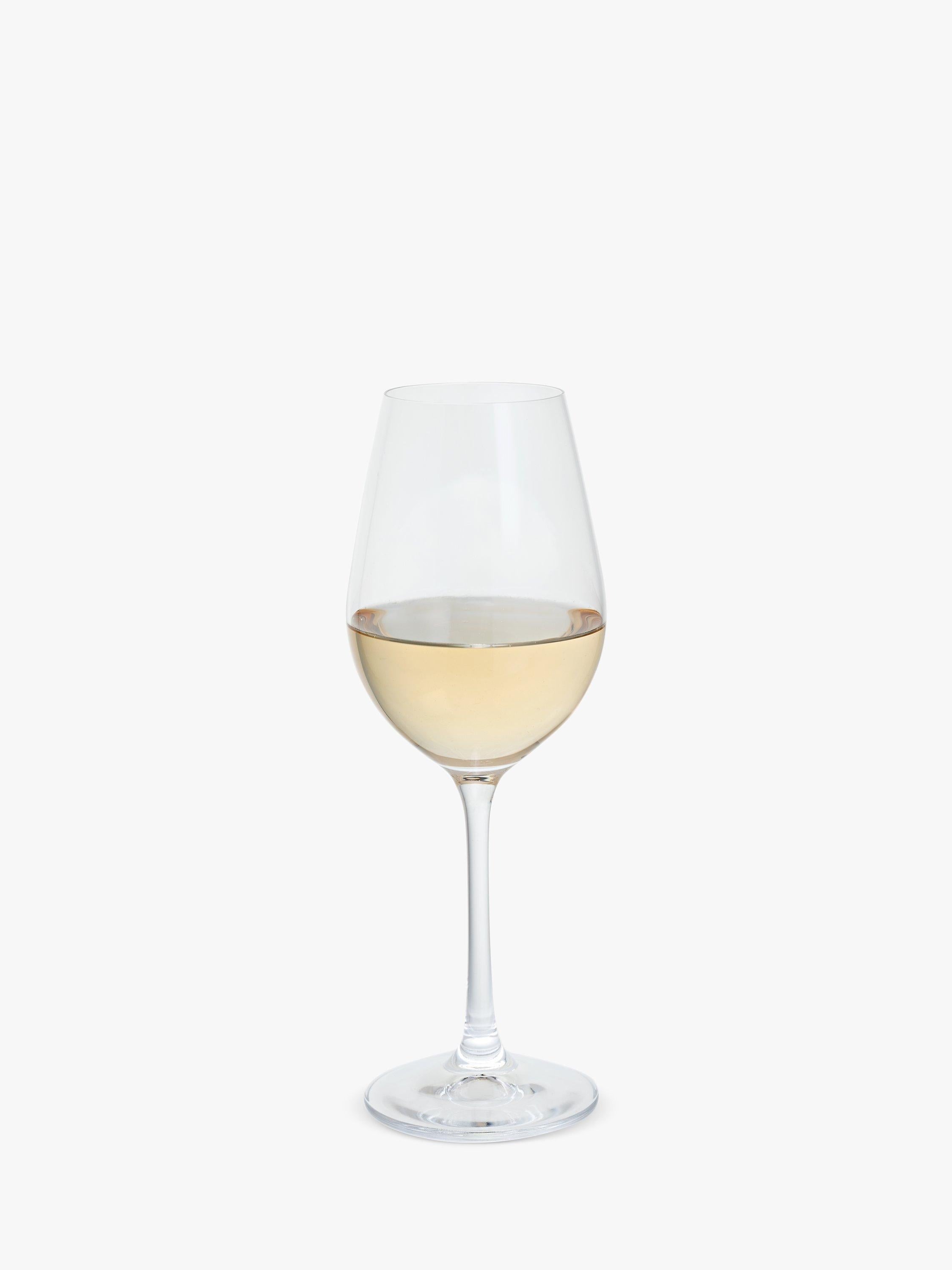 Dartington Crystal Entertain white wine glasses 250ml set of four (British brand)