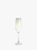 Dartington Crystal champagne flutes set of 4, 190ml clear - British product