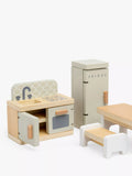 John Lewis Odney wooden doll's house kitchen furniture set, UK version