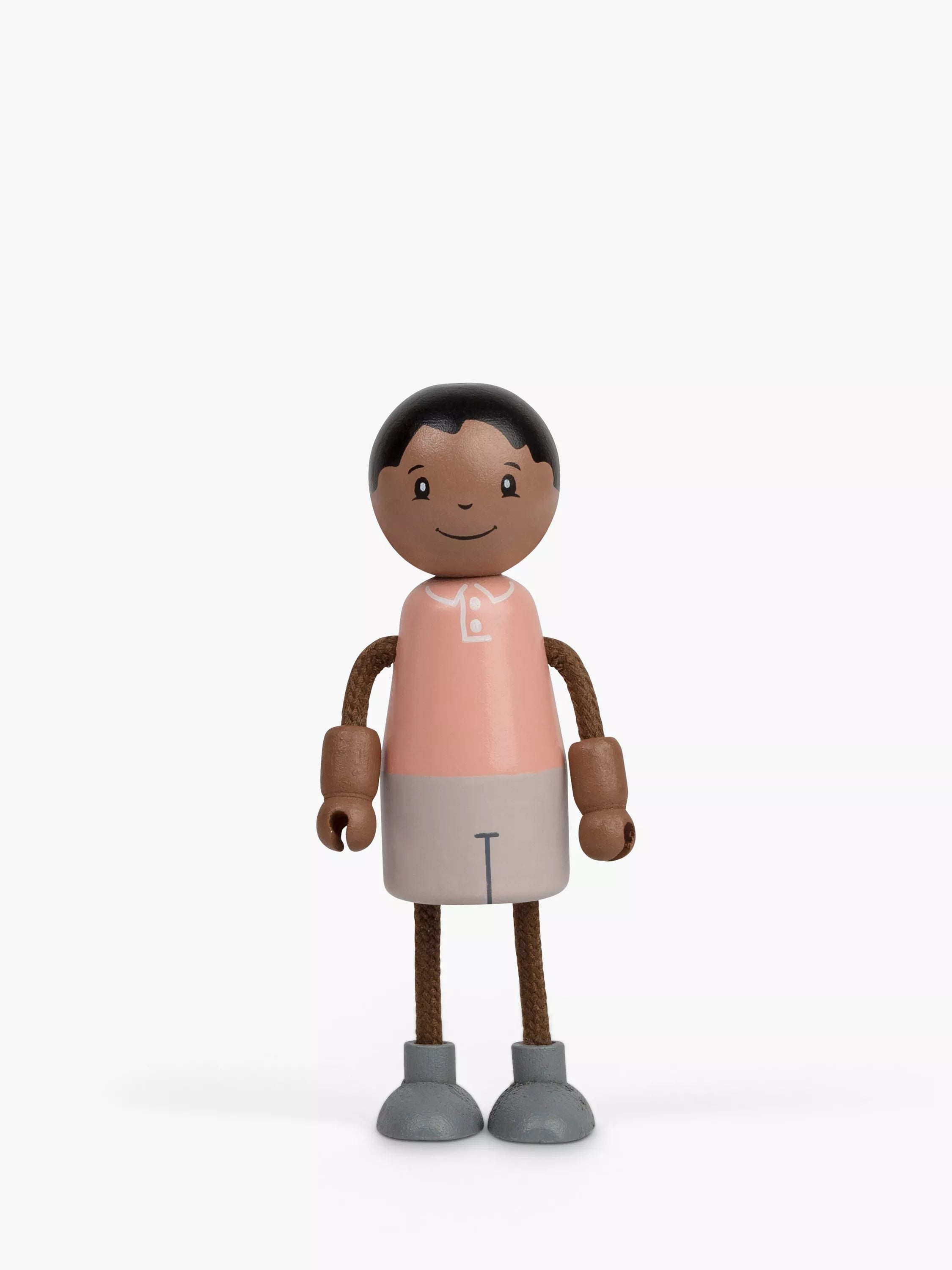 John Lewis wooden doll's house family set (British brand)