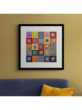 John Lewis Michelle Barratt Facade abstract framed print (British brand)