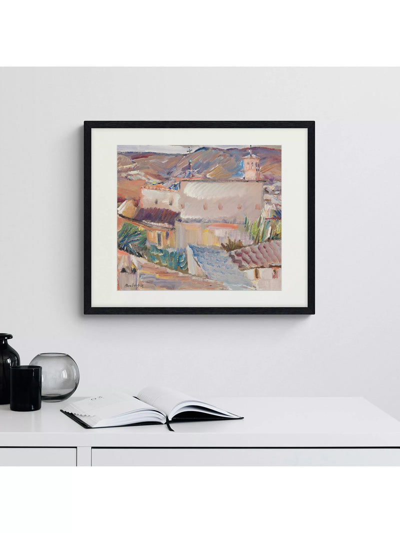 Tate David Bomberg landscape framed print 53x63cm - British product